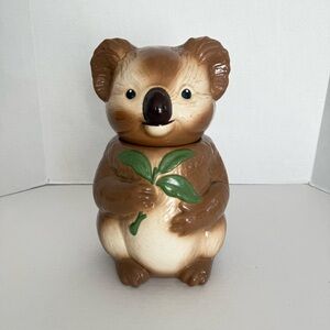 Vtg Metlox Poppytrail CA Koala Bear Cookie Jar McCoy Shawnee Haeger Hull Era